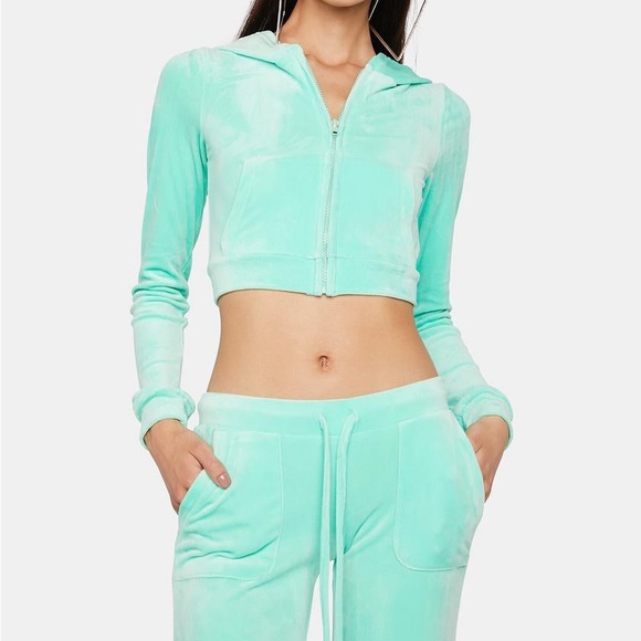 Minty Detention Velour Tracksuit - Picture 1 of 3